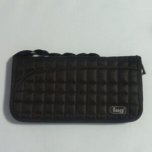 LUG / Brown Quilted Wallet  / EUC